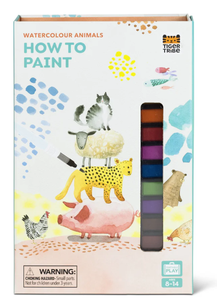 Tiger Tribe: How to Paint - Watercolor Animals