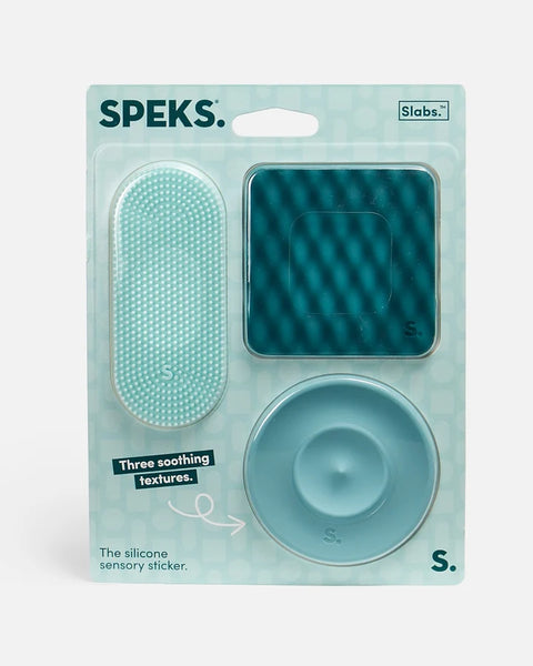 Speks Slabs Silicone Sensory Sticker 3-Pack