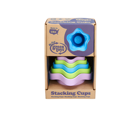 Green Toys® Stacking Cups Volumetric 6 Pc