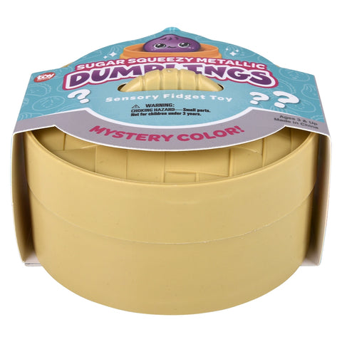 The Toy Network 3" Sugar Squeezy Metallic Color Dumpling
