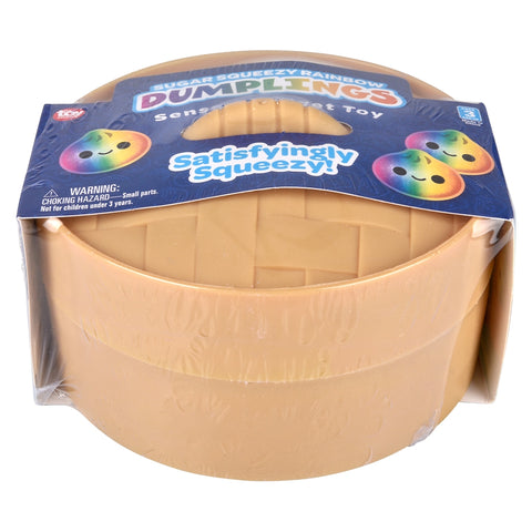 The Toy Network 3" Sugar Squeezy Rainbow Dumpling