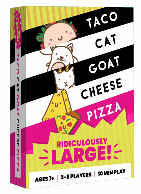 Taco Cat Goat Cheese Pizza - Ridiculously Large Edition