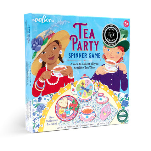 eeBoo Tea Party Spinner Game