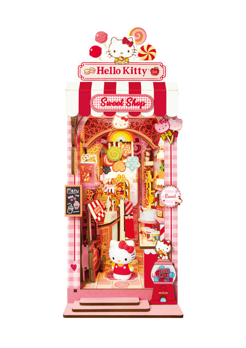 Hands Craft Hello Kitty DIY Miniature Book Nook Sweet Shop