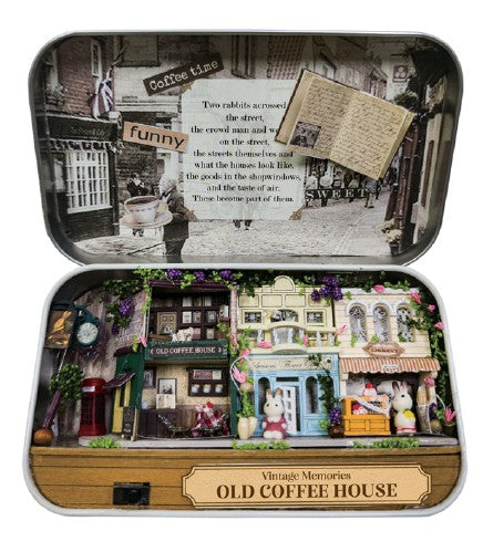 Hands Craft DIY Tiniatures: Old Coffee House