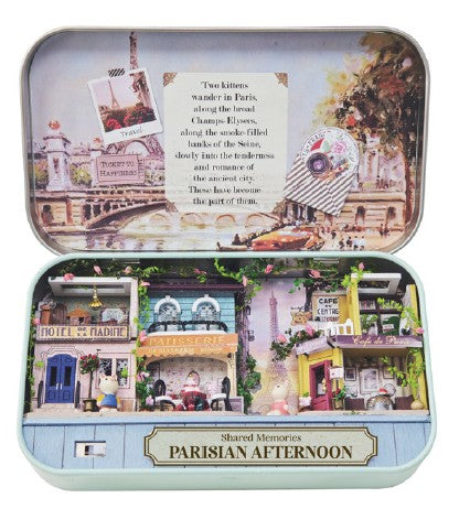 Hands Craft DIY Tiniatures: Parisian Afternoon