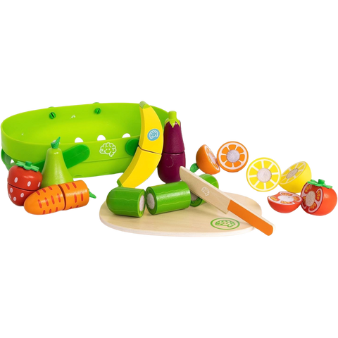 Fat Brain Toys Pretendables Fruit & Veggie Basket