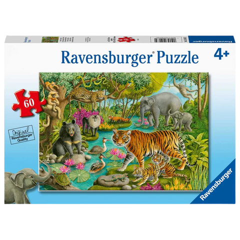 Ravensburger Animals of India 60 Pc Puzzle