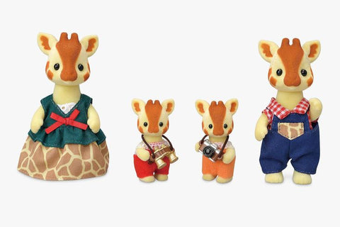 Calico Critters Highbranch Giraffe Family