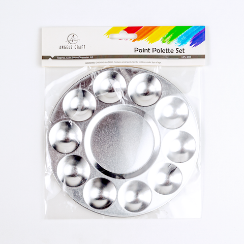 Paint Palettes, various shapes, sizes, and materials
