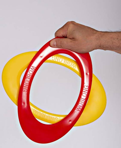 Woblong® Double-Wing Flyer – Patented Flying Catch Toy