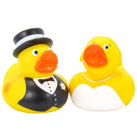 Rubber Ducks Bride & Groom