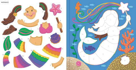 My First Color-By-Sticker Book -- Rainbow Magic