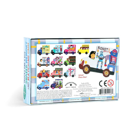 eeBoo Trucks and a Bus Little Matching Game