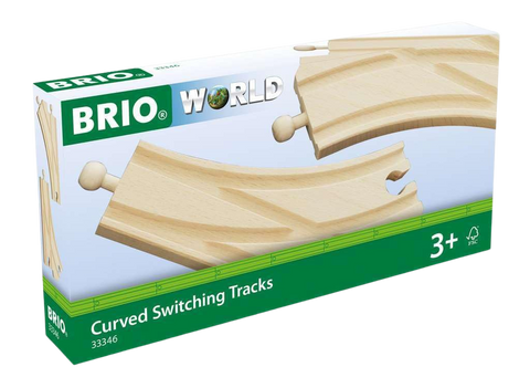 Brio Curved Switching Tracks 33346