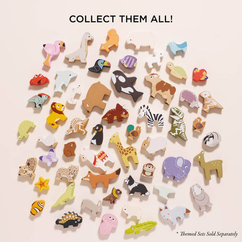 Le Toy Van Woodland Stacking Forest Animals & Bag