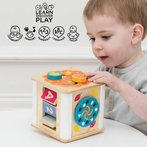 Le Toy Van Activity Wooden Cube