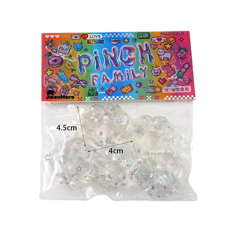 Pinch Family: Taba Squishy Transparent Mini Cat Paw Fidget