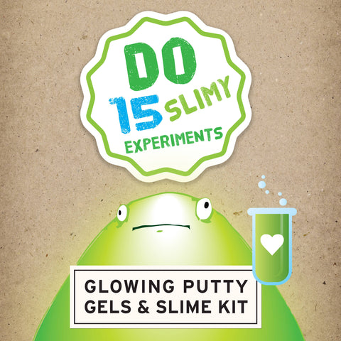 Copernicus Toys Glowing Putty Gels and Slime Kit |STEM Kit Chemistry Kit