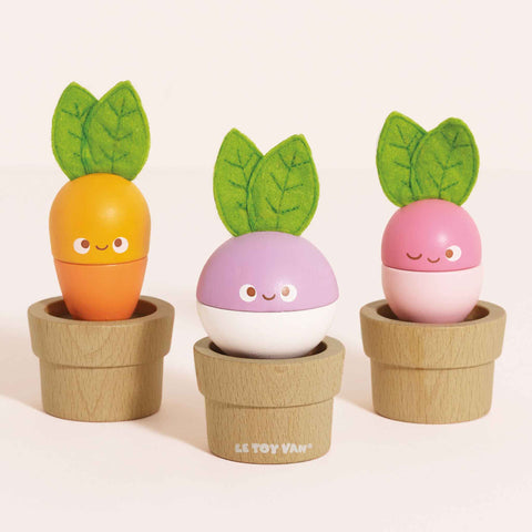 Le Toy Van Stacking Wooden Veggies
