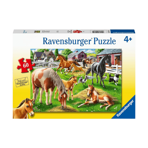 Ravensburger Happy Horses 60 Pc Puzzle