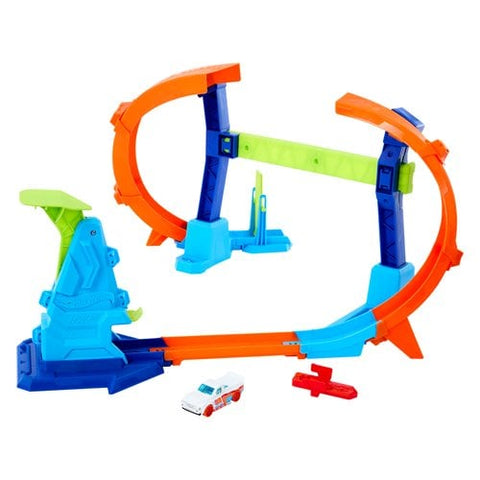 Hot Wheels Stunt Tracks - Corkscrew Jump Champion