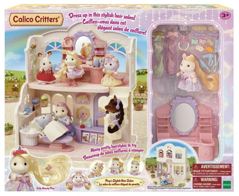 Calico Critters Pony's Stylish Hair Salon