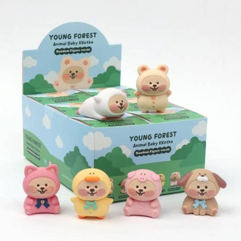 Young Forest - Animal Baby Kkotka Random Figure Ver.2
