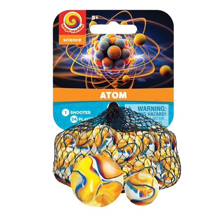 Play Visions Mega Marbles Atom Game (25 Pcs)