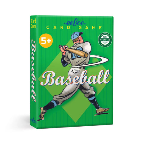 eeBoo Baseball Card Game