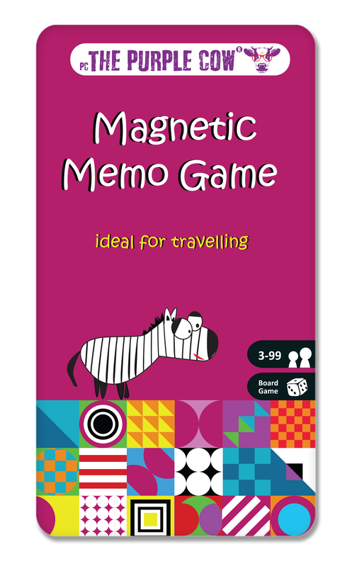 The Purple Cow America Travel Game - Memo Game