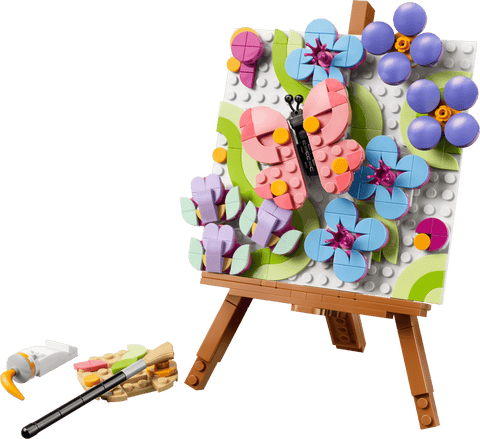 LEGO Creator Floral Art Decor Painting 31390