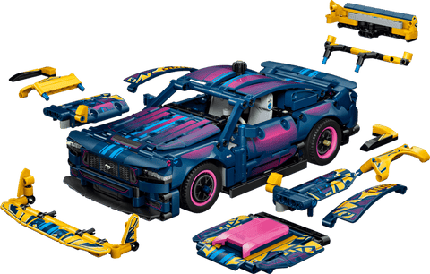 LEGO Technic Custom Garage Ford Mustang GT Car 42236