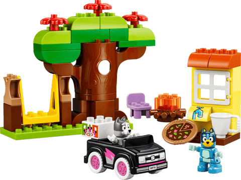 LEGO DUPLO Bluey Pizza Girls with Muffin and Bluey 10469