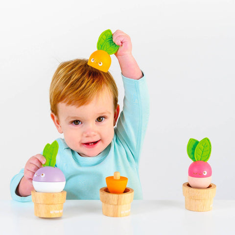 Le Toy Van Stacking Wooden Veggies