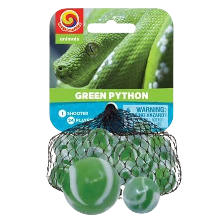 Play Visions Mega Marbles Green Python Game (25 Pcs)