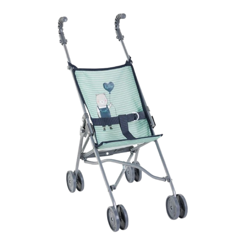 Corolle Umbrella Baby Stroller Sage Stripe