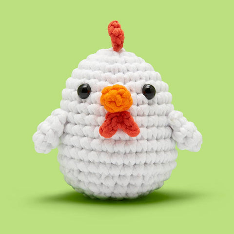 Woobles Bo the Chicken Beginner Crochet Kit