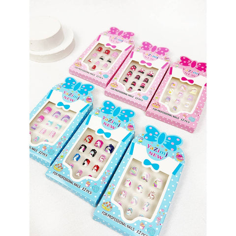 Adorable Press On Kids Nails Set