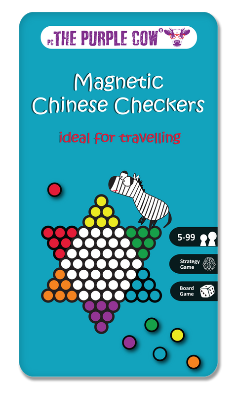 The Purple Cow America Travel Game - Chinese Checkers