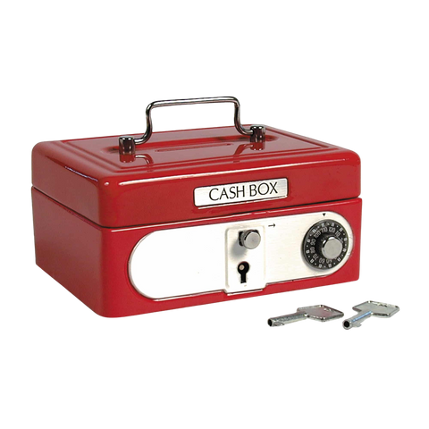 Cash Box Steel W Lock