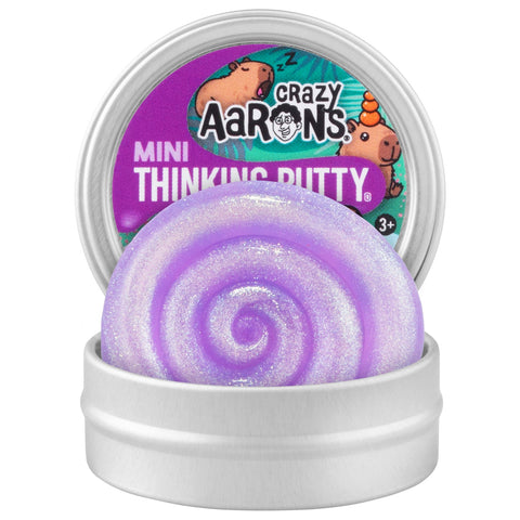 Crazy Aaron's Mini Capybara - 2" Thinking Putty Tin