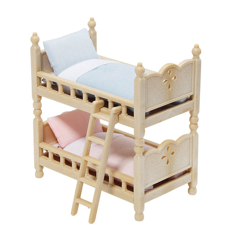 Calico Critters Dollhouse Furniture, Bunk Bed Set, Collectible Toys