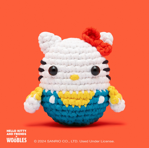 The Woobles Hello Kitty® Beginner Crochet Kit