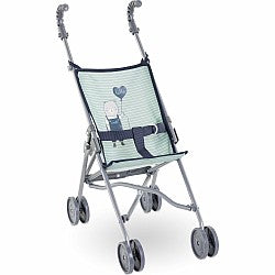Corolle 14'' & 17'' & 20'' Umbrella Baby Stroller Sage Stripe