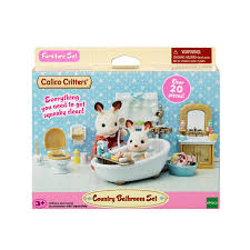 Calico Critters Country Bathroom Set