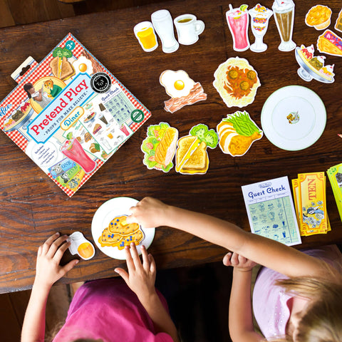 eeBoo Best Pals' Diner Pretend Play