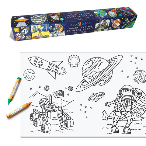 Eco-kids Coloring scrolls - assorted