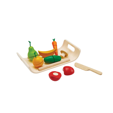 Plan Toys Assorted Fruits & Vegetables