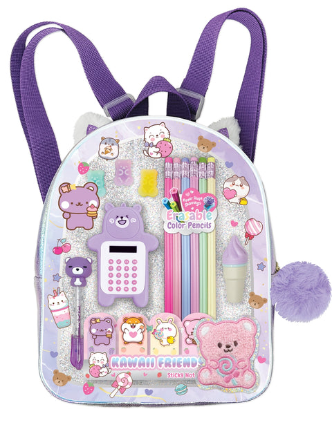Hot Focus Writing Stash Mini Backpack, Critters